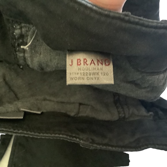 J BRAND Black Houlihan Low Rise Skinny Cargo Pants - Picture 3 of 9